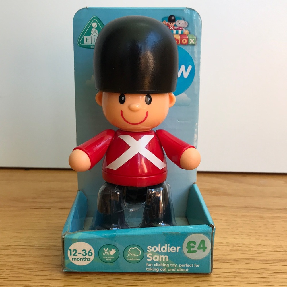 ELC Toybox Soldier Sam — 12-36 months